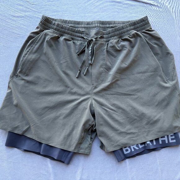 Mens Lulu Workout Shorts - Picture 1 of 3